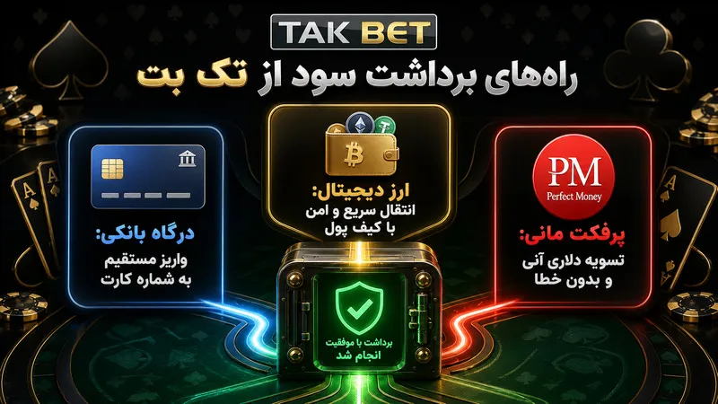 راه های برداشت سود از سایت شرط بندی سایت تک بت