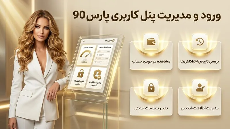 ورود به حساب کاربری سایت پارس ۹۰ و مدیریت پنل